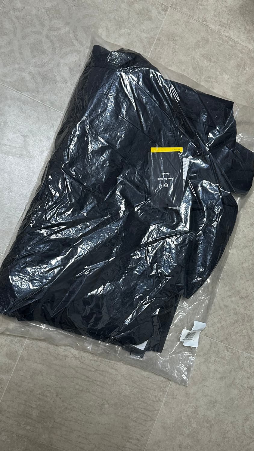 룰루레몬 다운 포 잇 블랙 L 새상품 상품이미지6