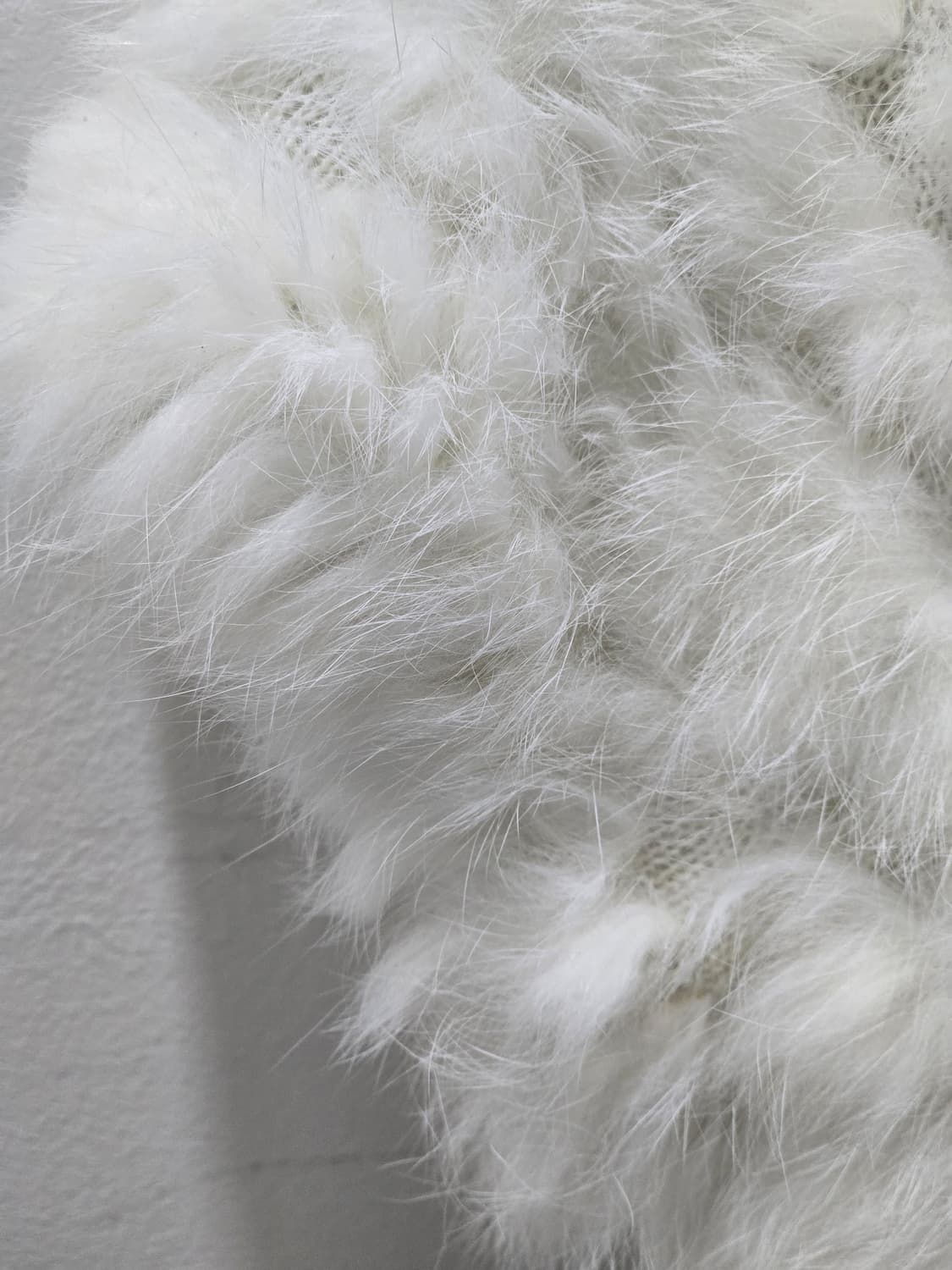 화이트 레빗퍼 숄 볼레로 상품이미지4