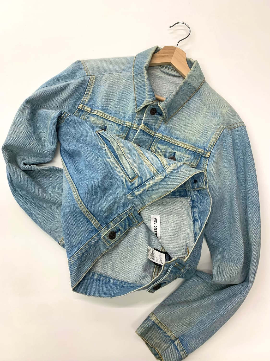 Balenciaga 발렌시아가 데님 트러커 자켓 상품이미지1