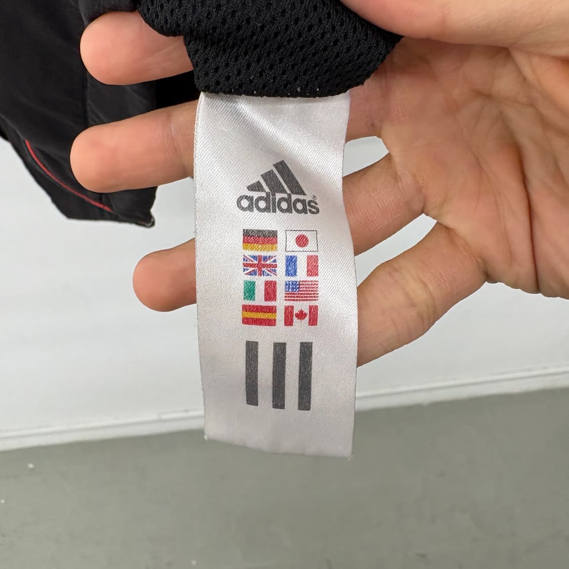 아디다스 블랙 삼선 바람막이 자켓 남성L 상품이미지6