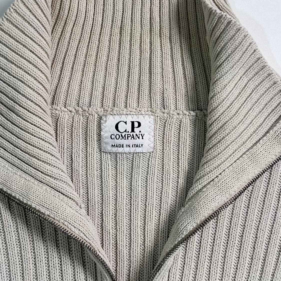Cp컴퍼니 코튼 니트 집업  상품이미지4