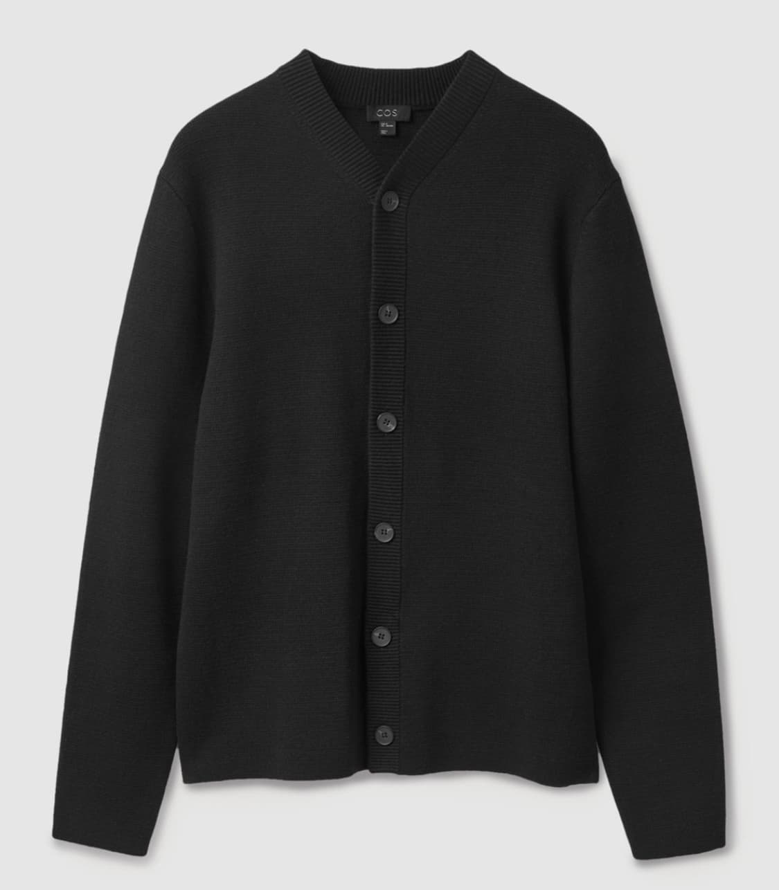 코스 레귤러핏 가디건 블랙 [S] 상품이미지1