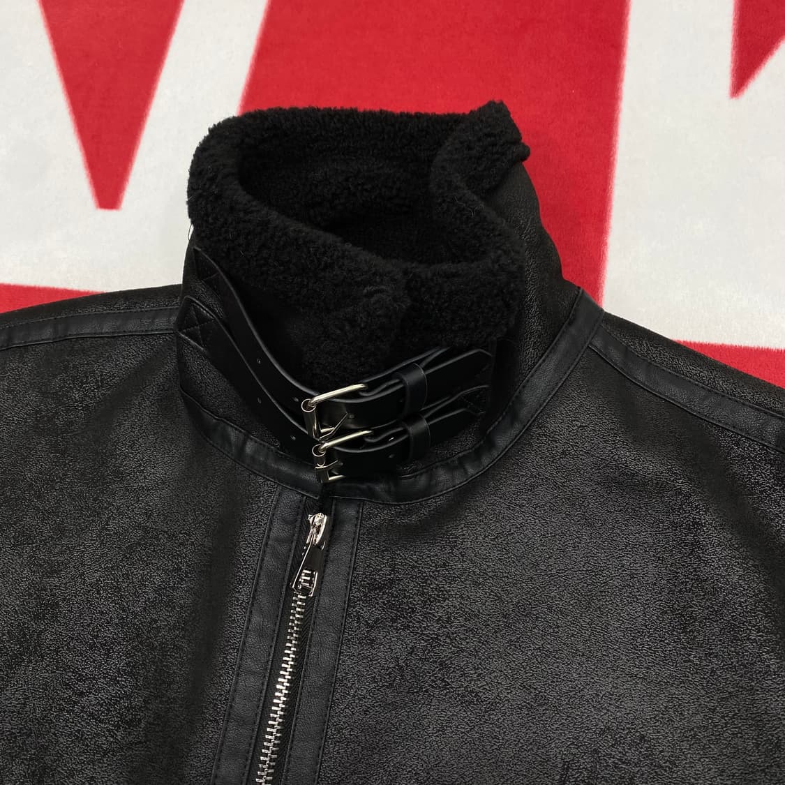 빈티지 오버핏 무스탕 여성 Free 상품이미지3