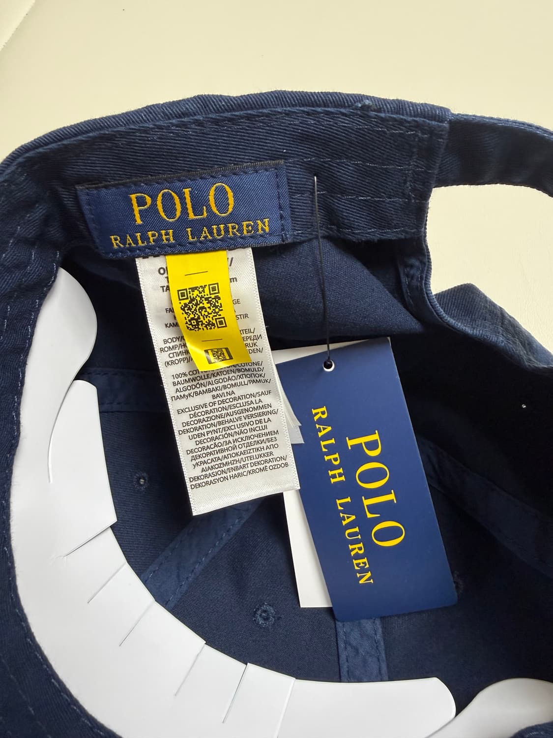 폴로 랄프로렌 엠브로이더드 트윌볼캡 (새상품) 상품이미지3