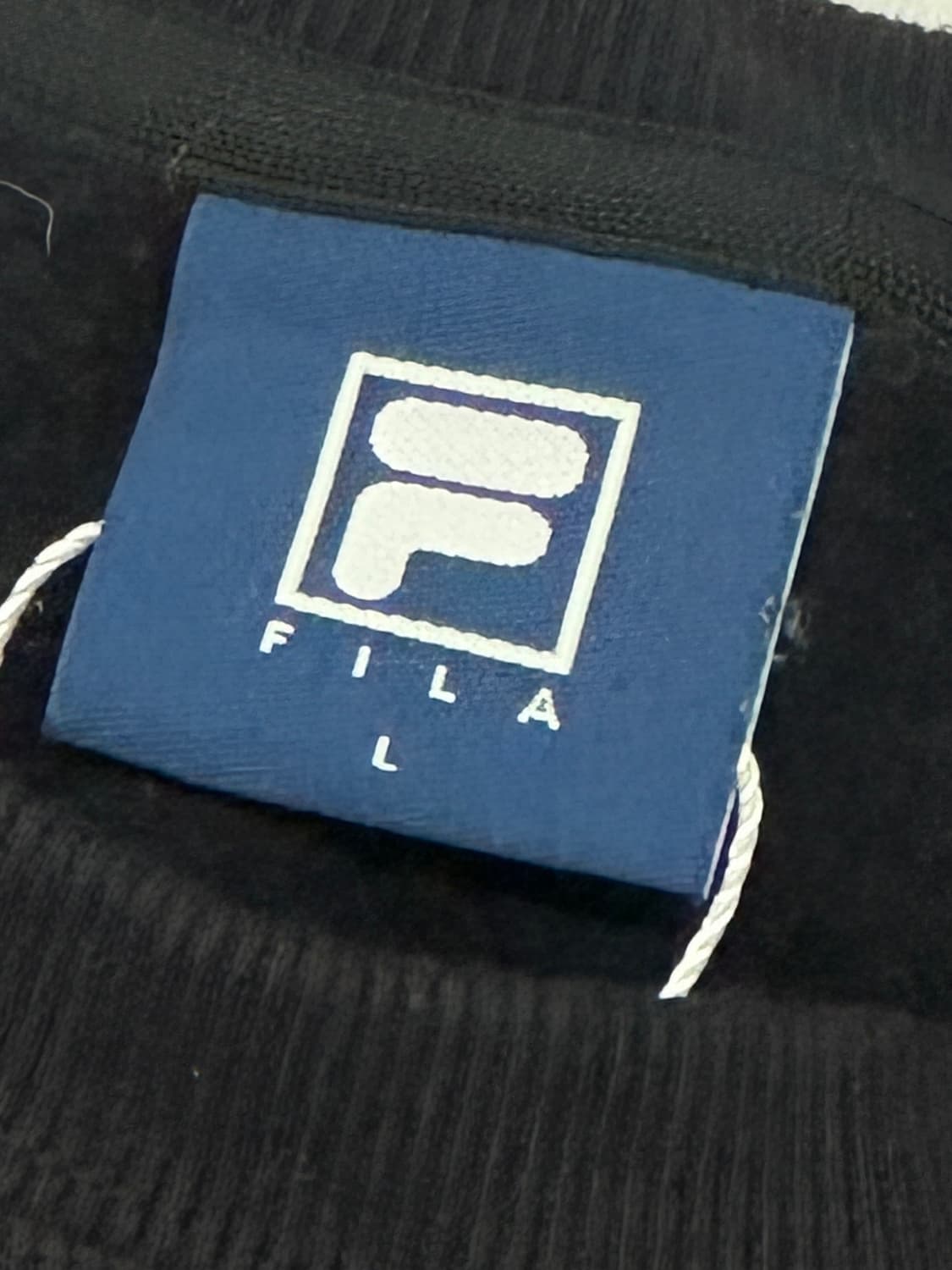 휠라 블랙 남성 프린팅 L 베이직 맨투맨 상품이미지3