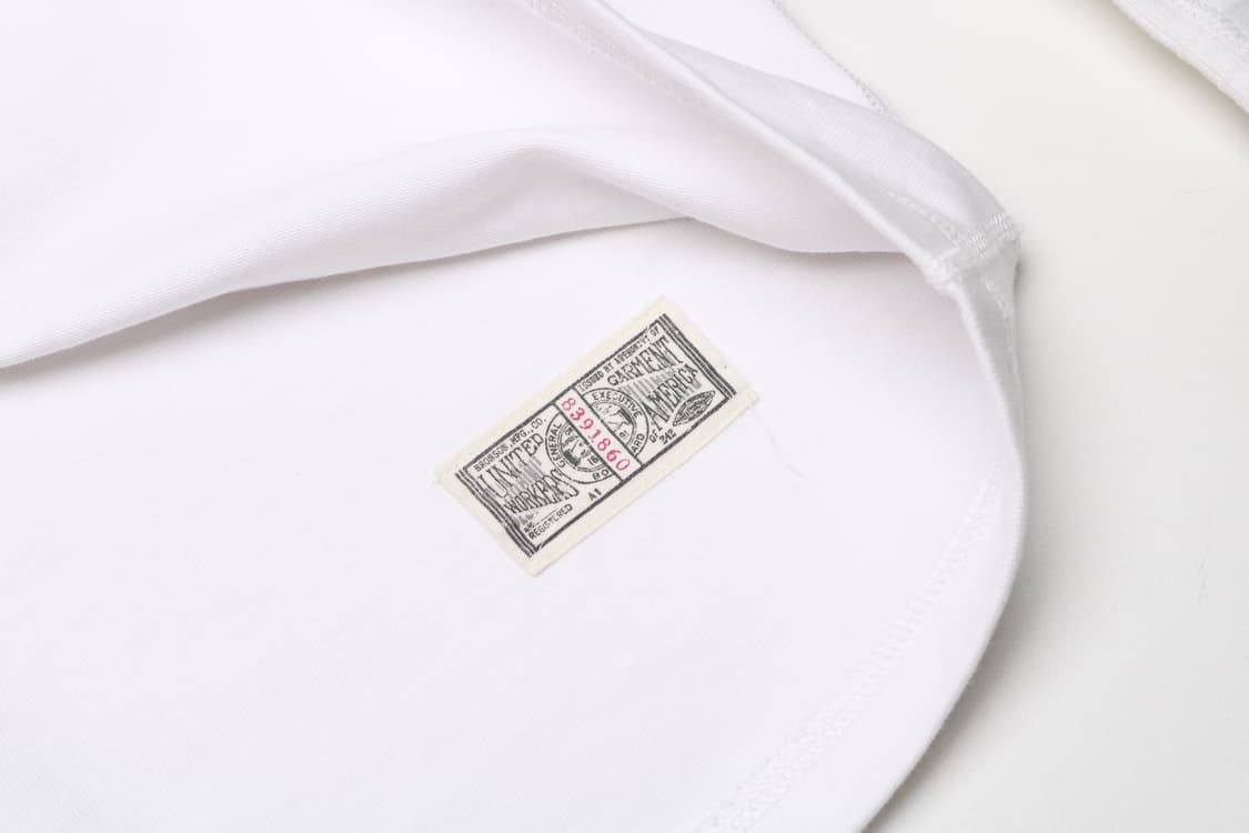 [XXL] 브론슨 화이트 롱슬리브 헨리넥 상품이미지3