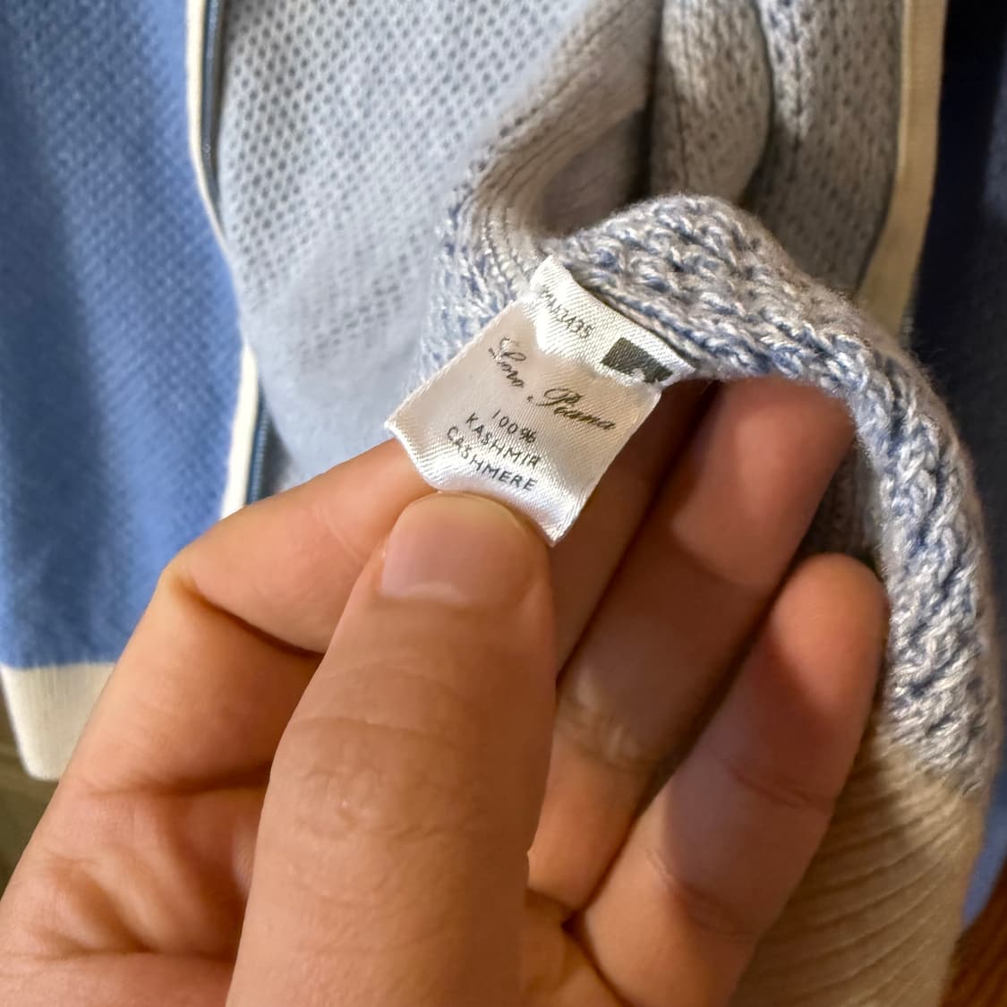 로로피아나 캐시미어 집업 가디건 자켓  상품이미지7