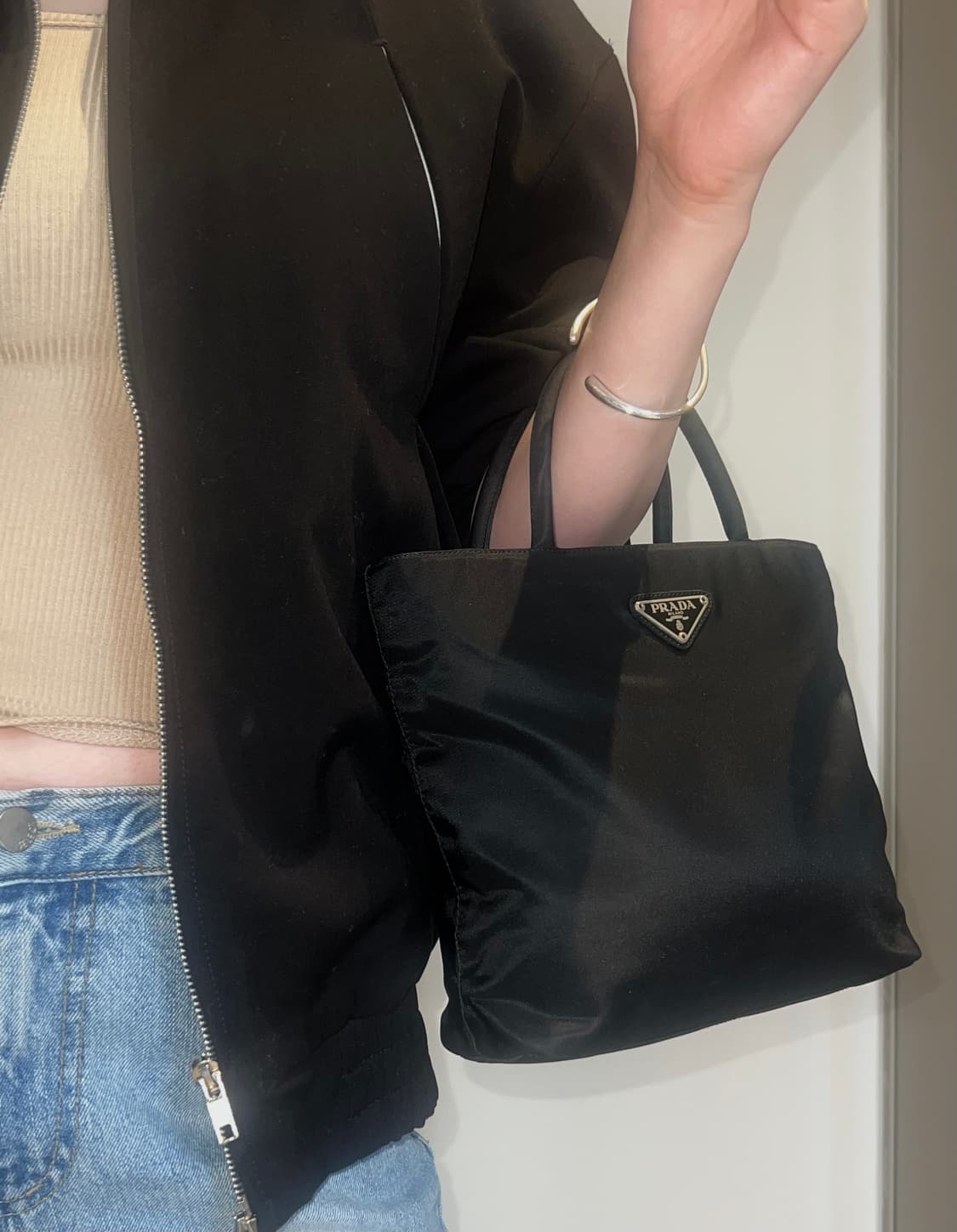 프라다 나일론 토트백 상품이미지3