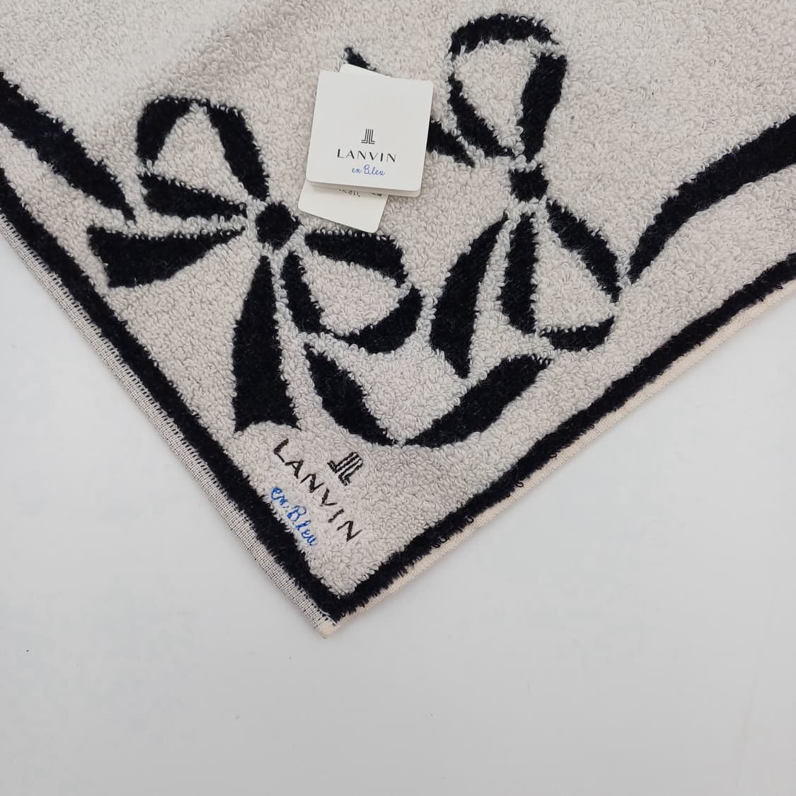 LANVIN 랑방 핸드타월 손수건 [FSB11735-185-17] 상품이미지5