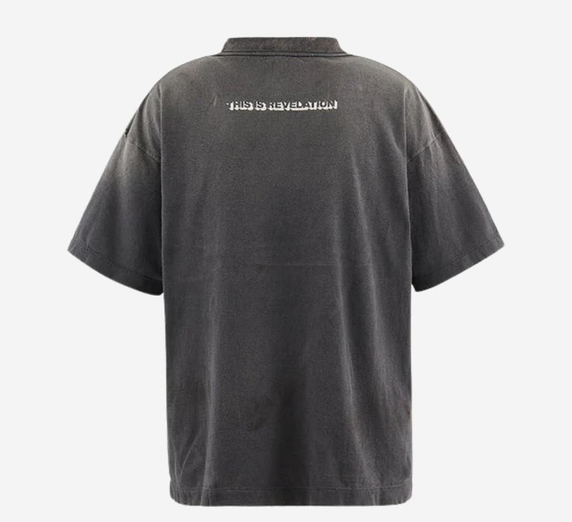 [XL,XXL] 25aw 세인트 미카엘 SAINT 반팔 블랙  상품이미지4