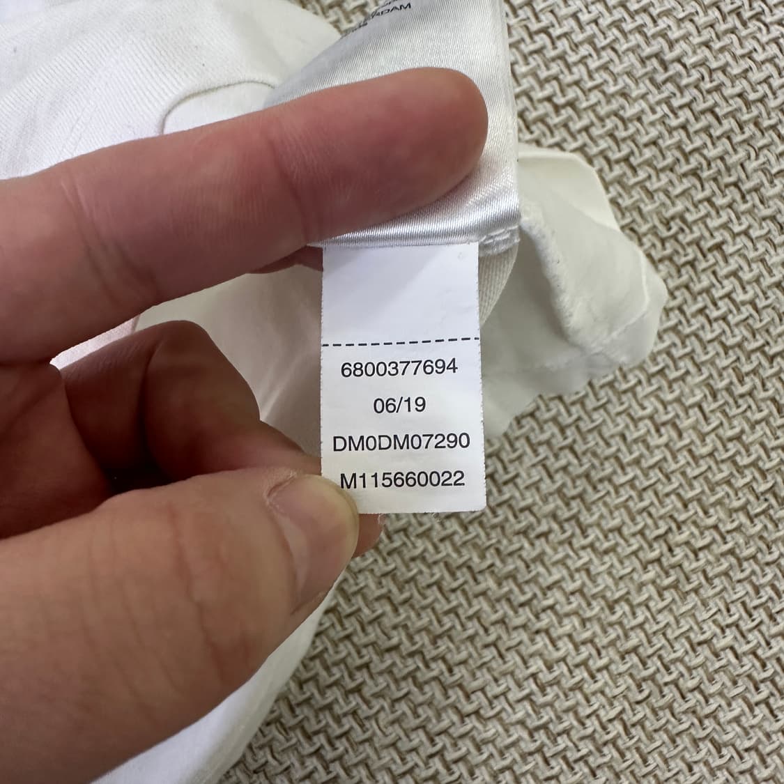 L 타미진스 클래식로고 긴팔 티셔츠 0423D 상품이미지3