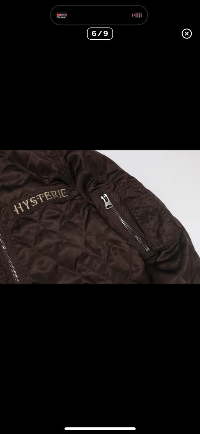 히스테릭글래머 퀼팅 점퍼 상품이미지6