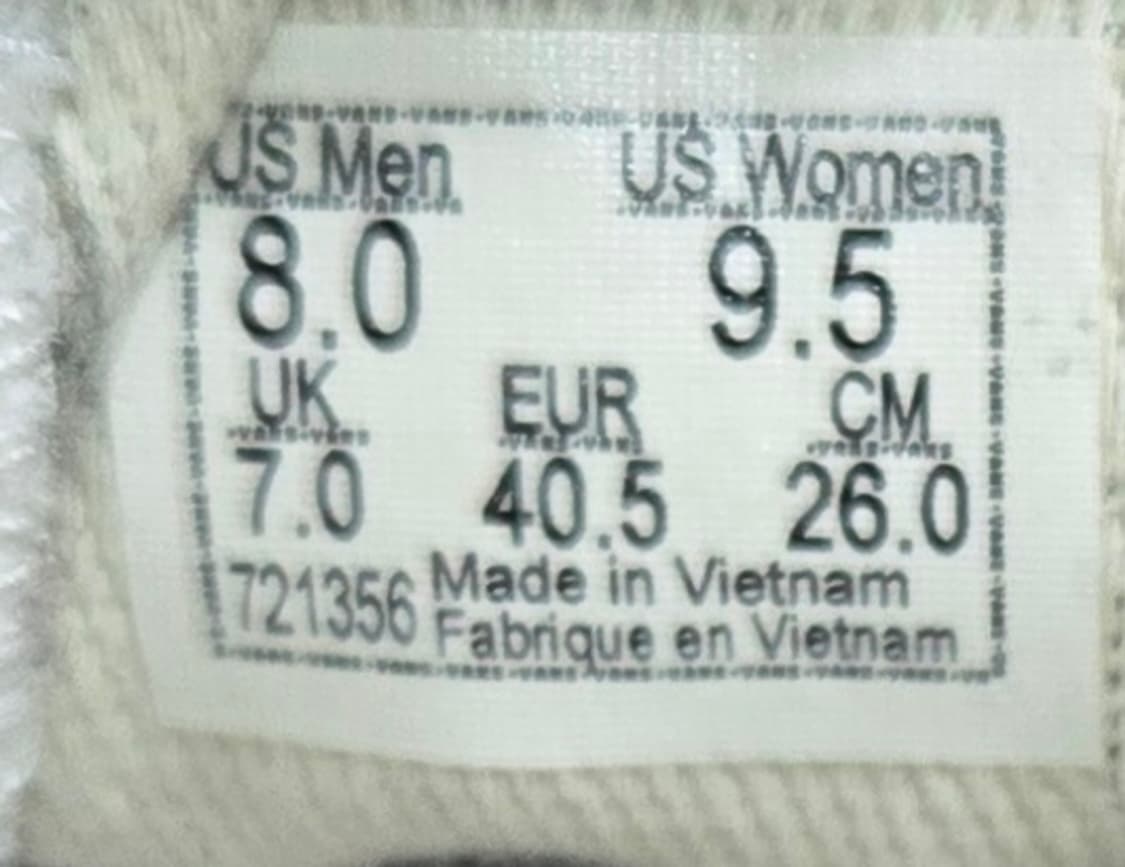 반스 260mm- OG 볼트 슬립온 네이비 상품이미지7