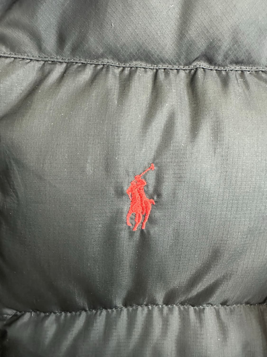 no.135 폴로 랄프로렌 RL 블랙 푸퍼패딩 Xl 상태굿 상품이미지5