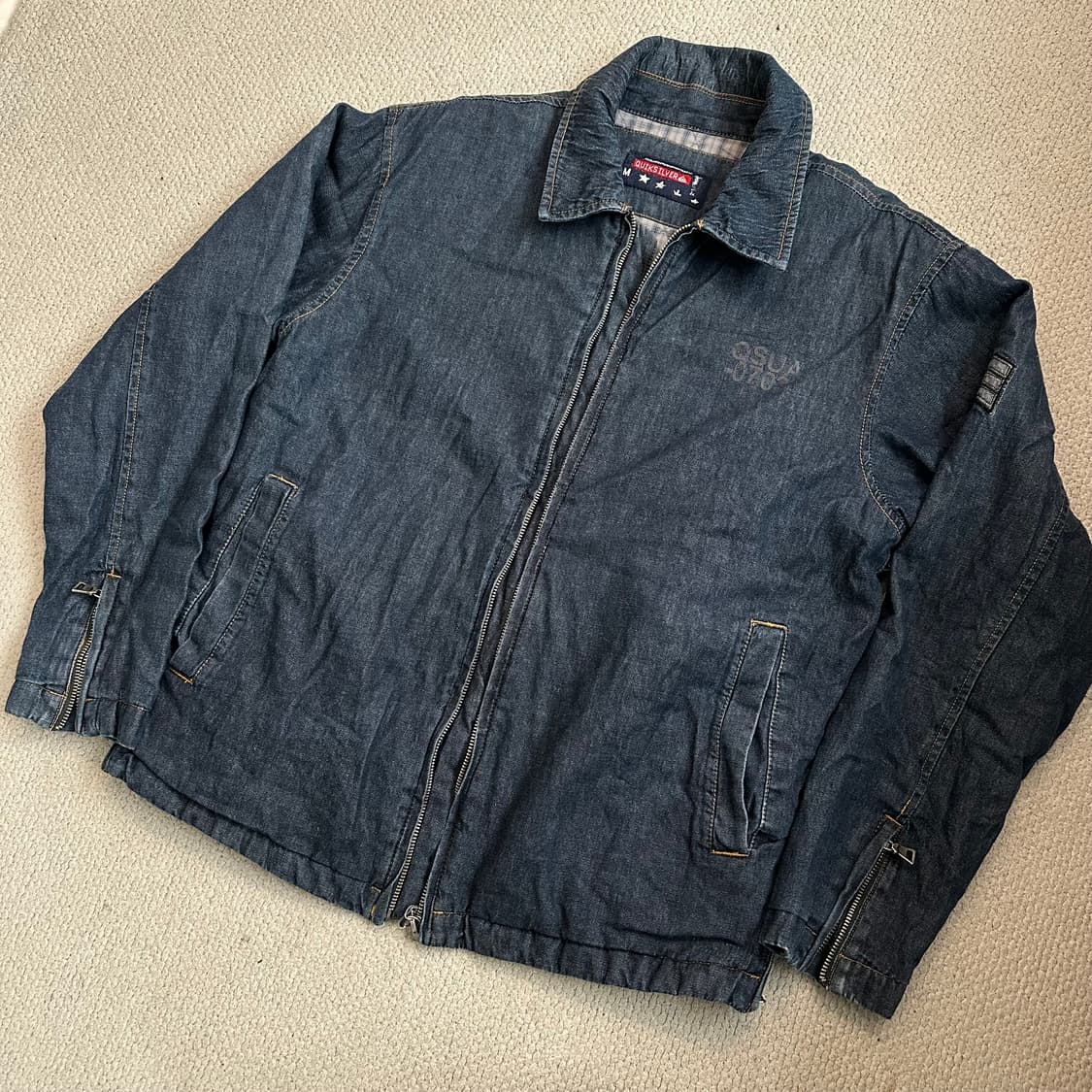 90s 퀵실버 Quiksilver 데님 자켓 상품이미지2