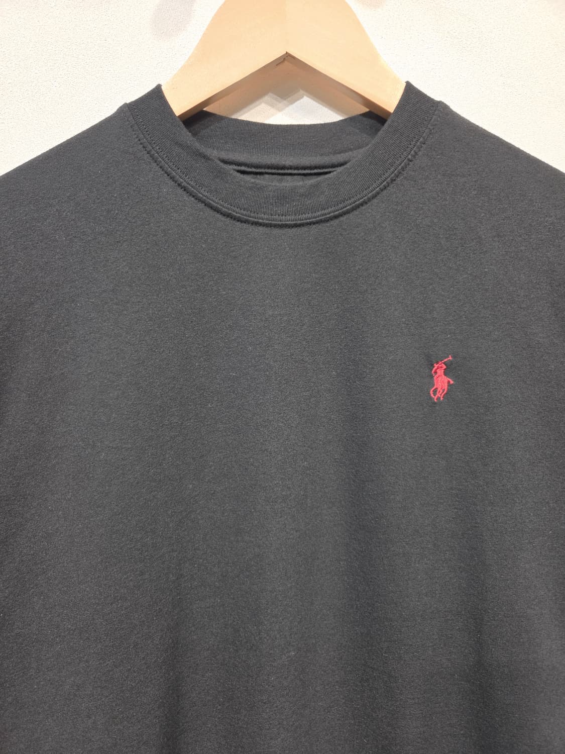 폴로 랄프로렌 에센셜 코튼 레드 포니 반팔 티셔츠 상품이미지3