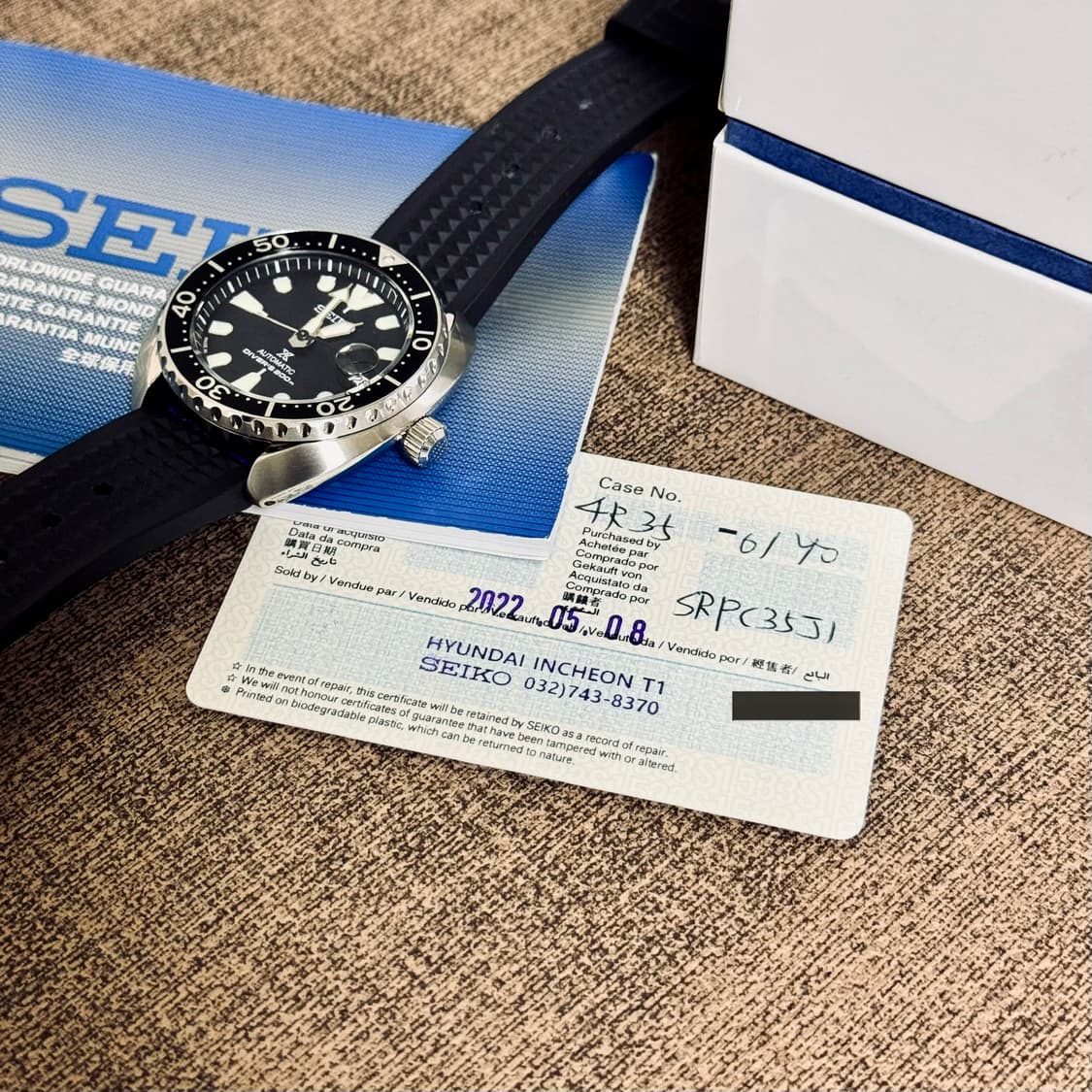 세이코 미니터틀(SRPC35J1) 상품이미지4