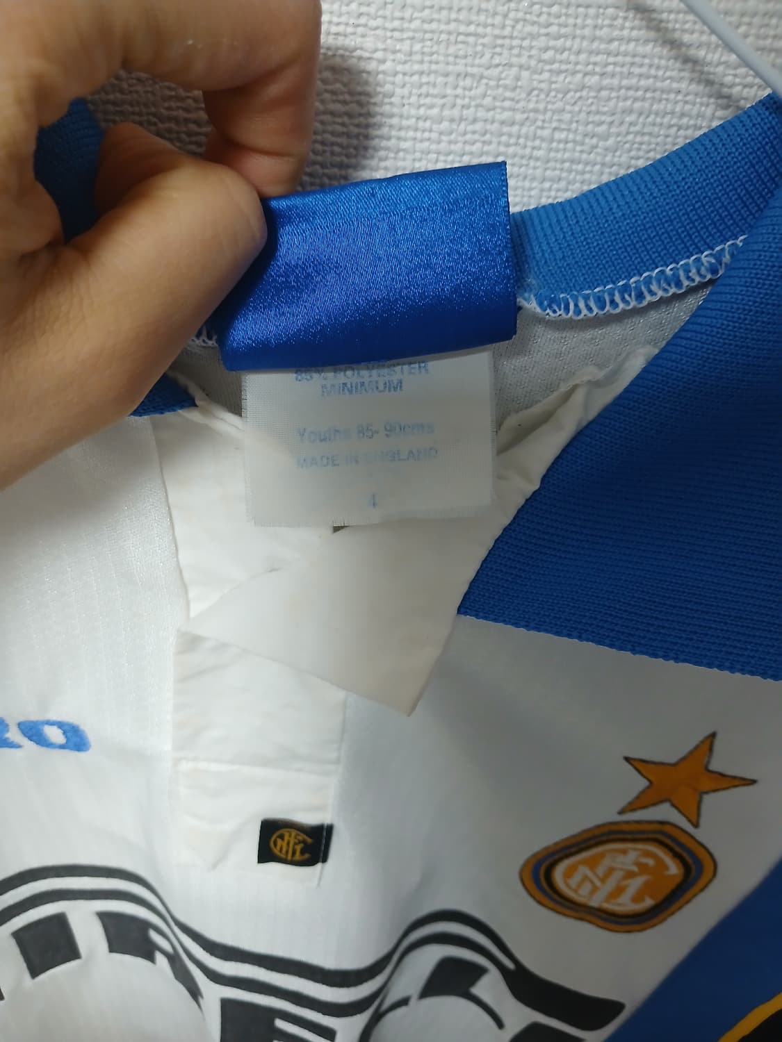 엄브로 인터밀란 97 98 사네티 #4 어웨이 유니폼 상품이미지7