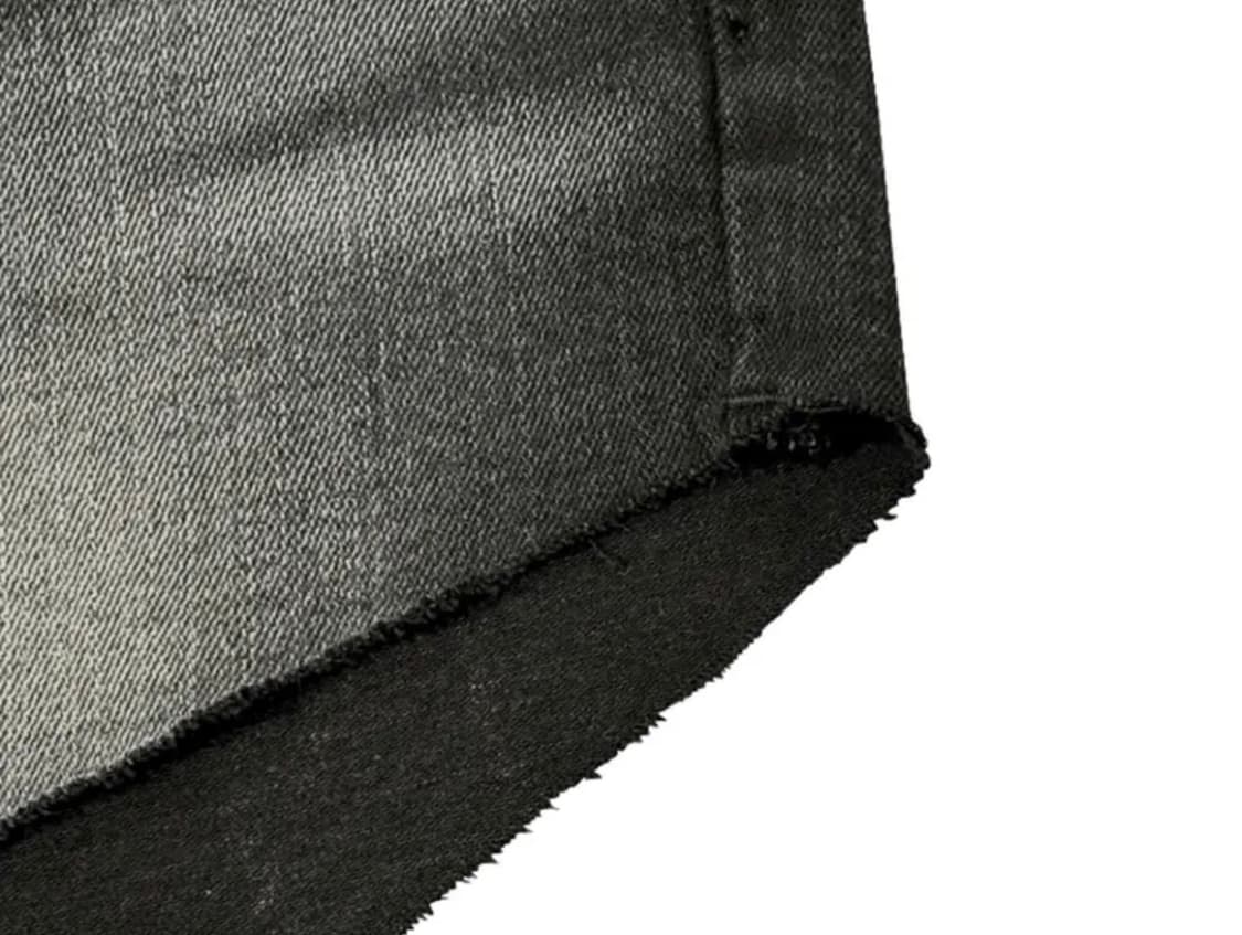 오도어 Vintage raw shorts in black 상품이미지3