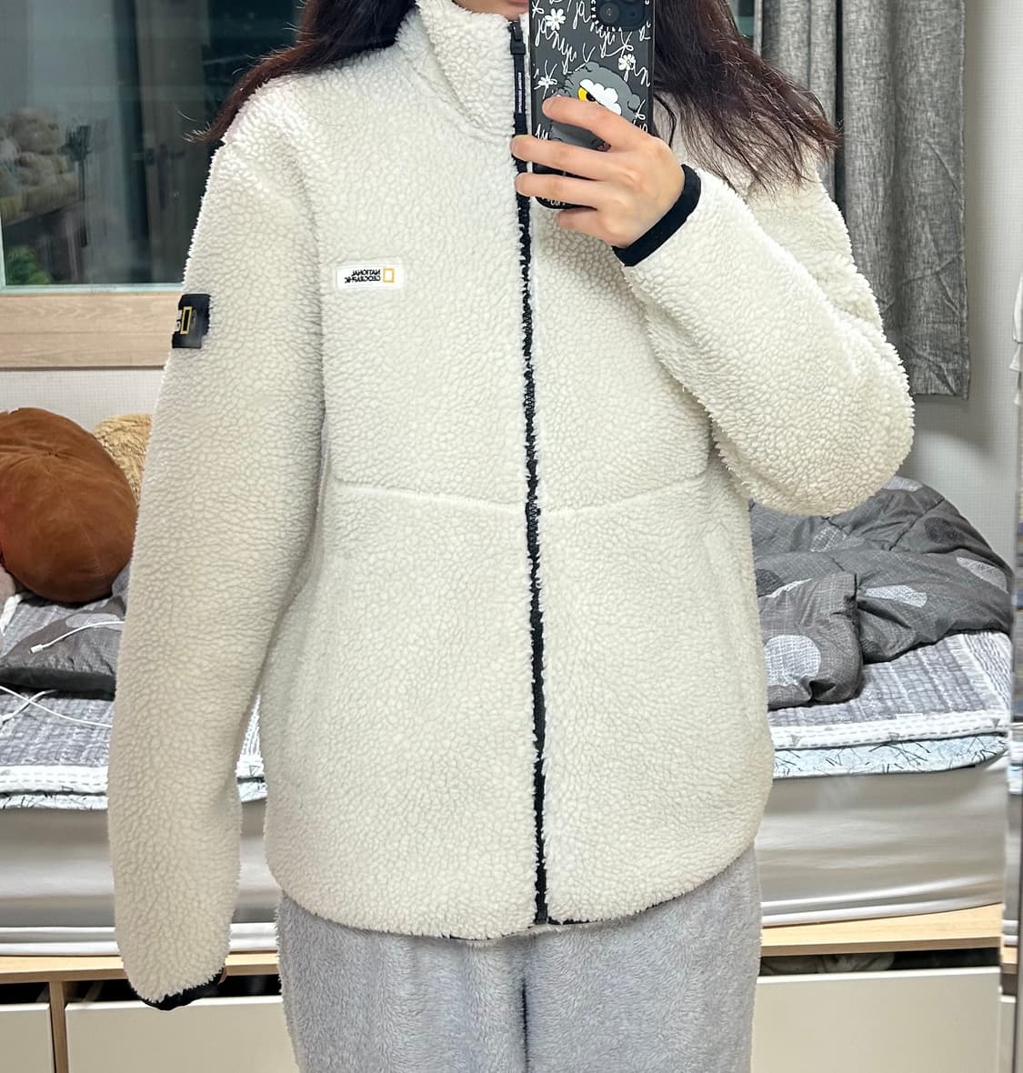 내셔널지오그래픽 양털 플리스 M 상품이미지6