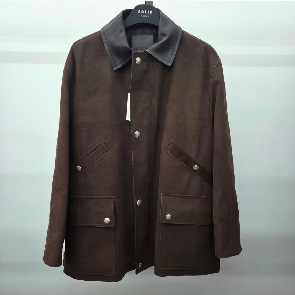 솔리드옴므 / 멀티포켓 워크자켓 브라운 / 48 상품이미지2