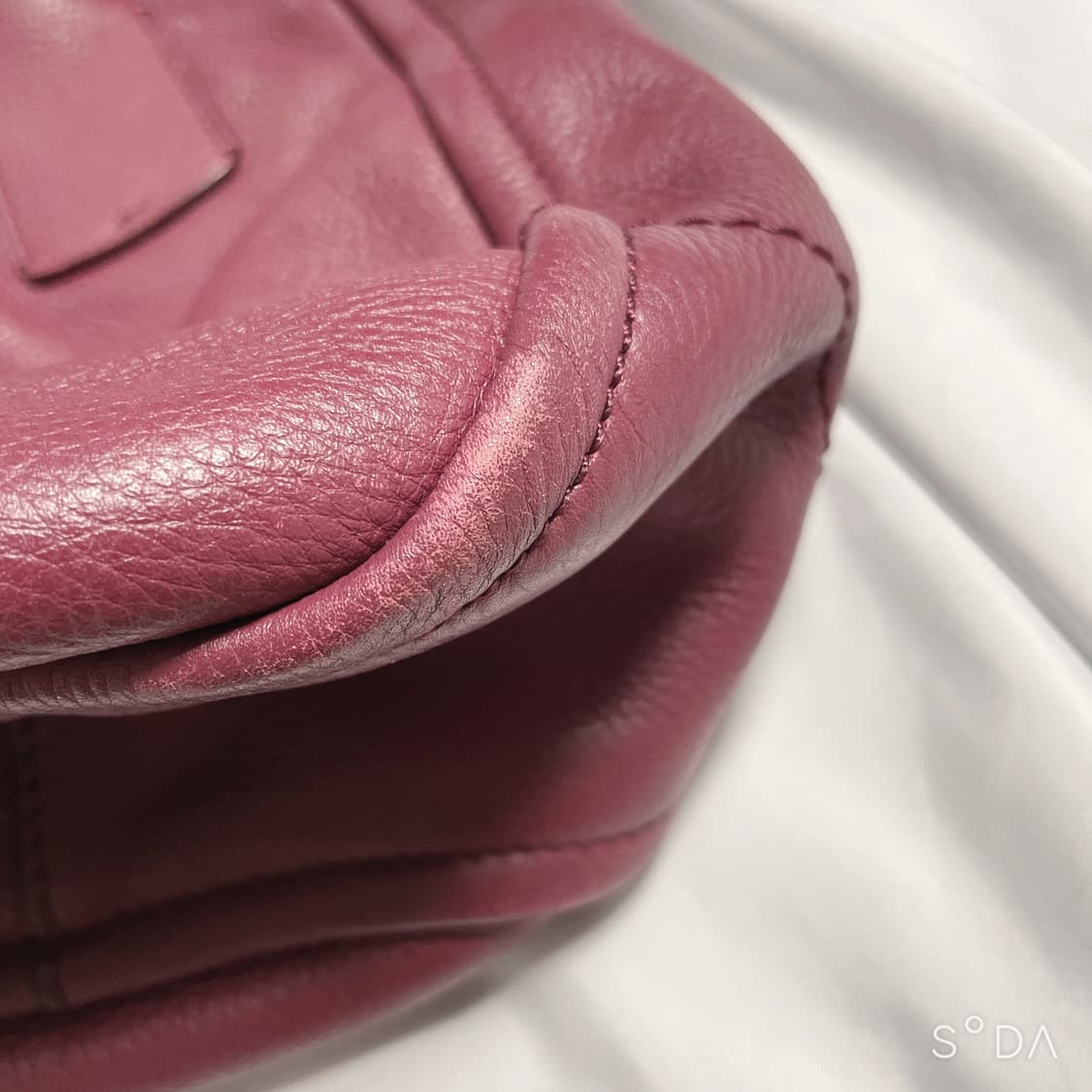 페라가모 간치니 레더 토트백 퍼플(자주) 상품이미지8