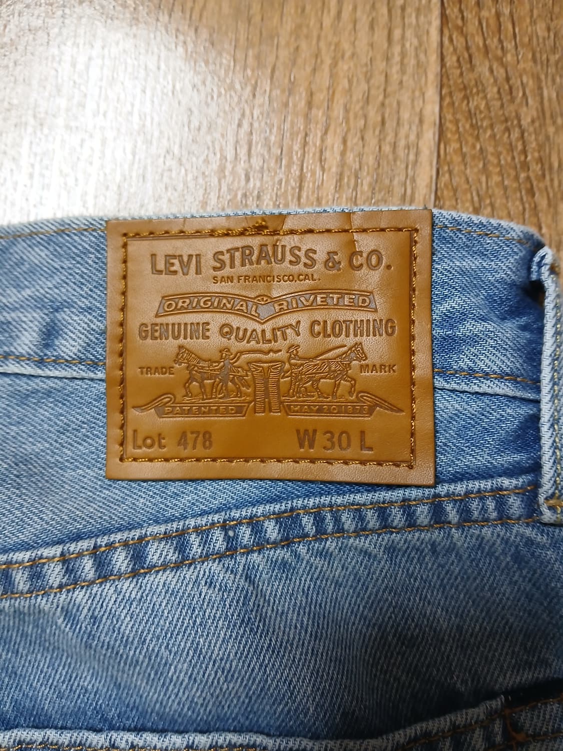 리바이스 478 배기 카프리스 30 상품이미지3