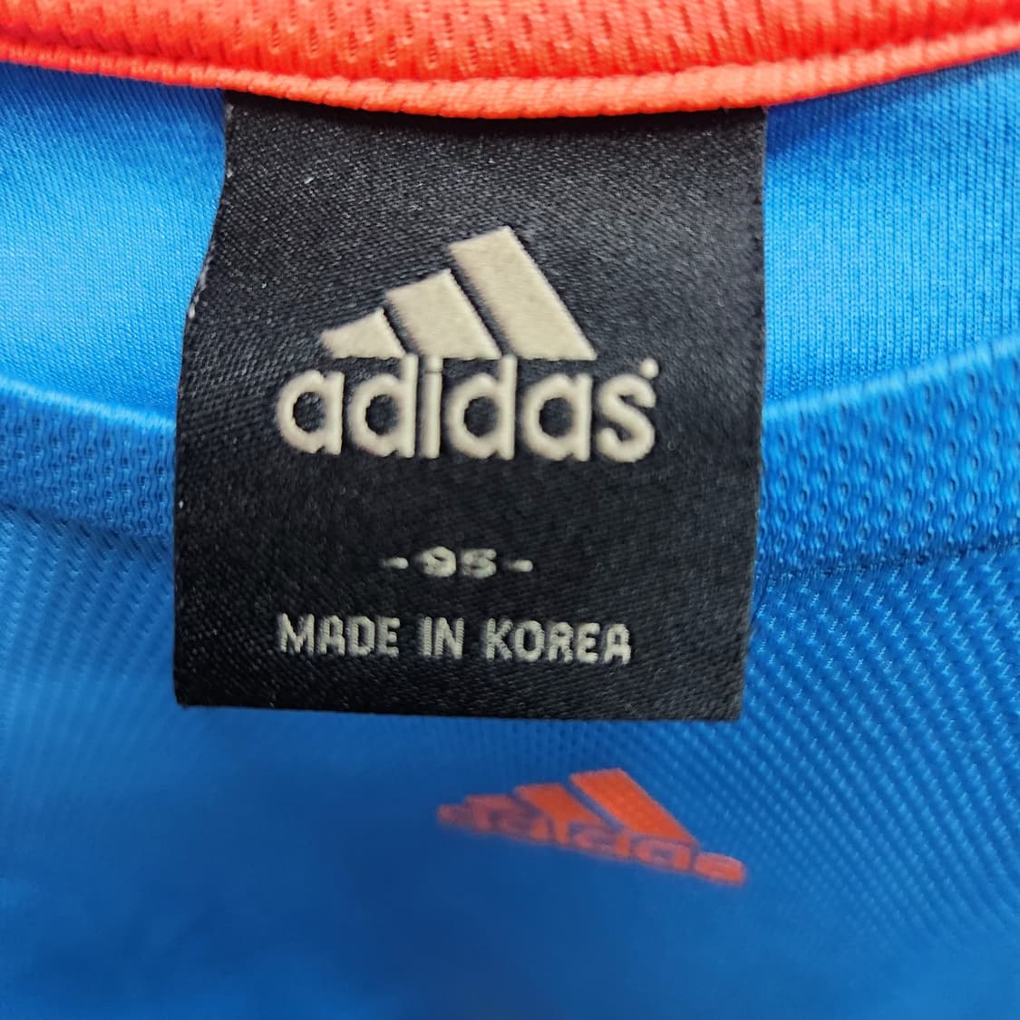 아디다스 삼선 미들로고 기능성 반팔 95(M) 상품이미지5