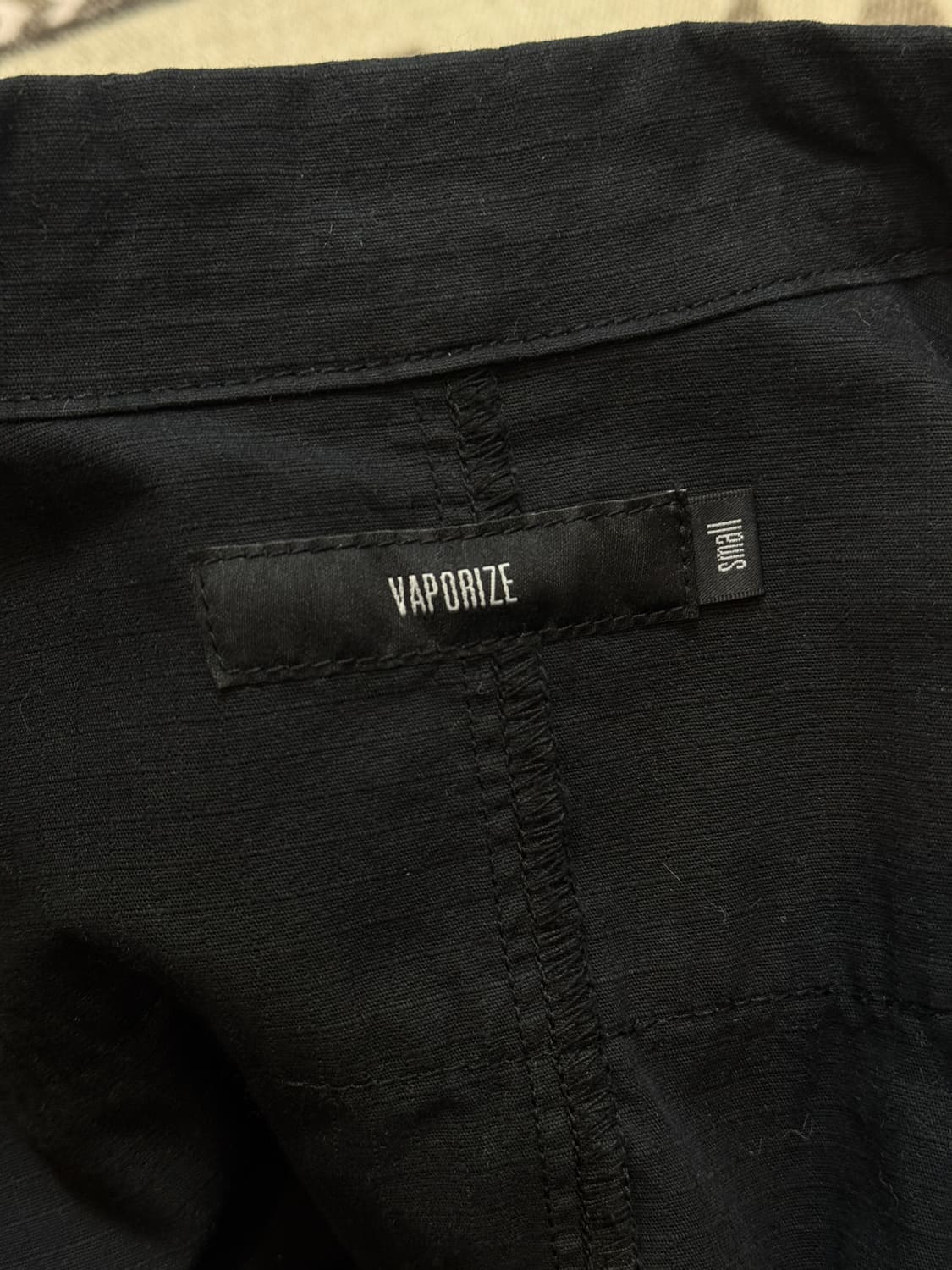 VAPORIZE × BEAMS 립스탑 롱 셔츠 코트 상품이미지5