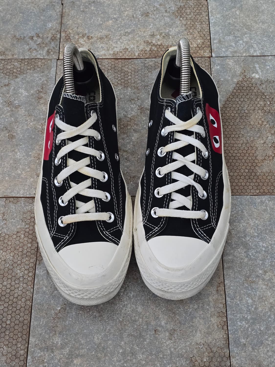 (265)컨버스 꼼데가르송 척 70 로우 블랙  상품이미지1