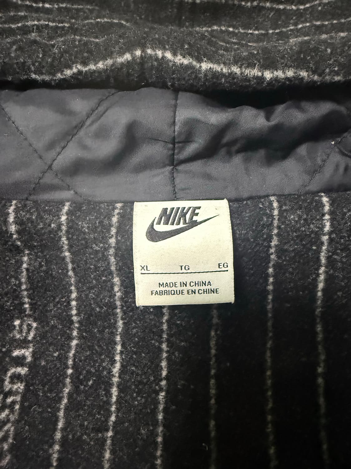 나이키 스투시 울 스트라이프 자켓 XL 상품이미지3