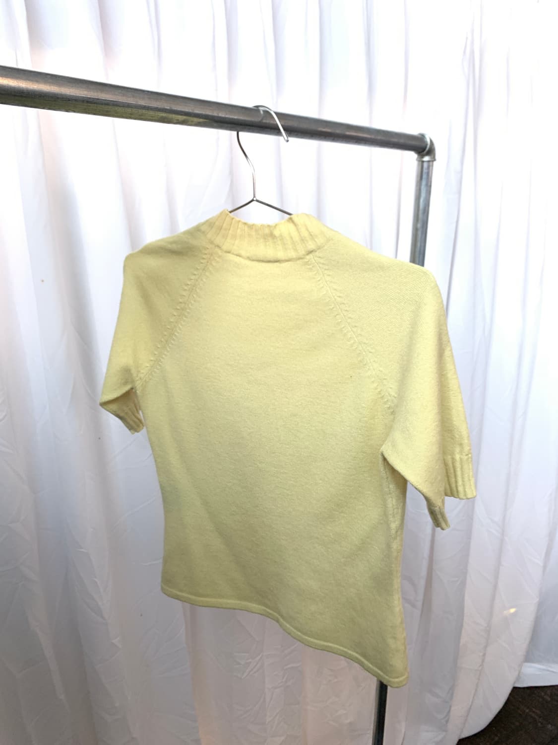 (HALOGEN) 빈티지 버튼 니트 탑 상품이미지6