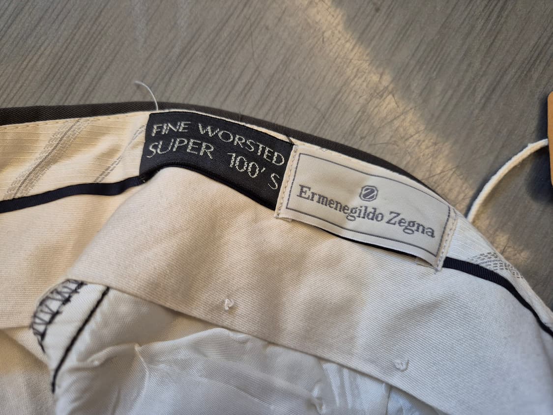 90s 에르메네질도 제냐 울 슬랙스 상품이미지8
