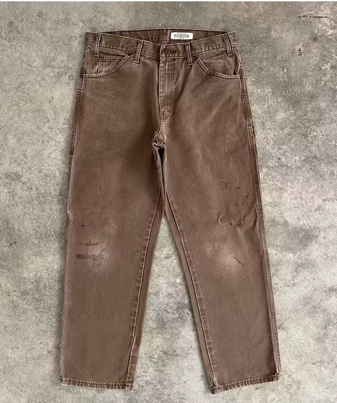 디키즈 1939 덕캔버스 카펜터 워크팬츠 timber 상품이미지8