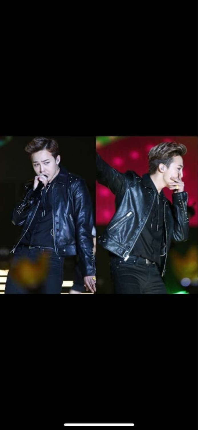 생로랑 에디슬리먼 2014ss 런웨이 스터드 레더자켓 48사이즈 상품이미지2