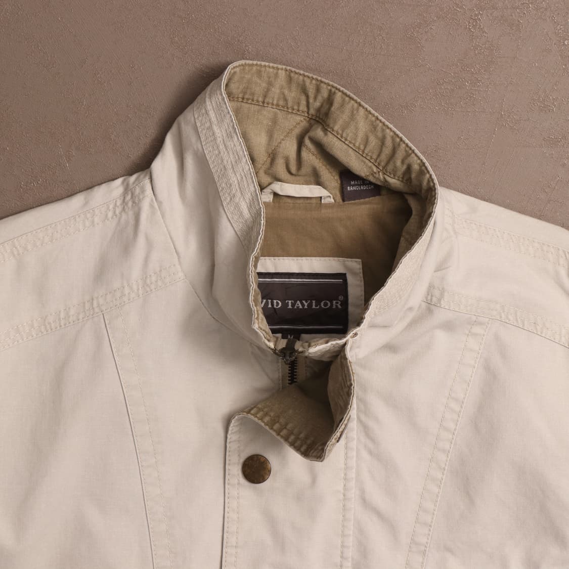 90's 일본빈티지 코튼 블루종 봄버자켓 A1581 상품이미지2