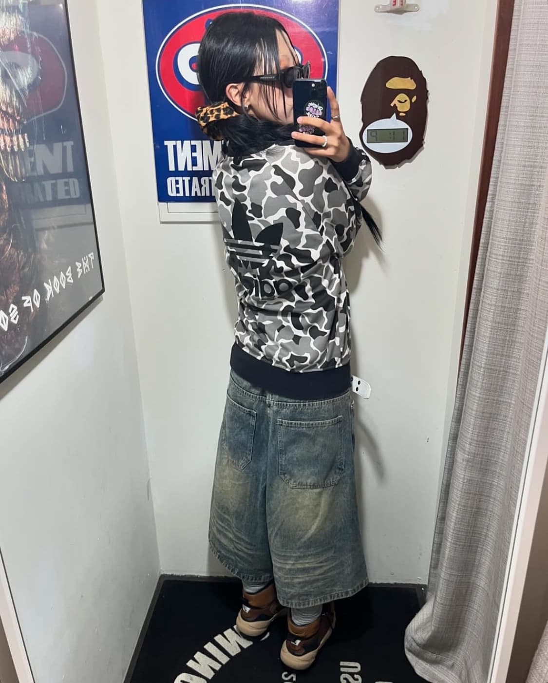 아디다스 파이어버드 그레이 카모 져지 상품이미지3