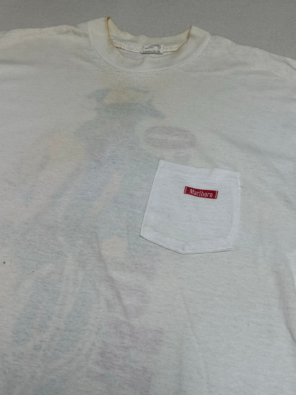90s 빈티지 말보로 카우보이 빅로고 티셔츠 L사이즈 상품이미지7