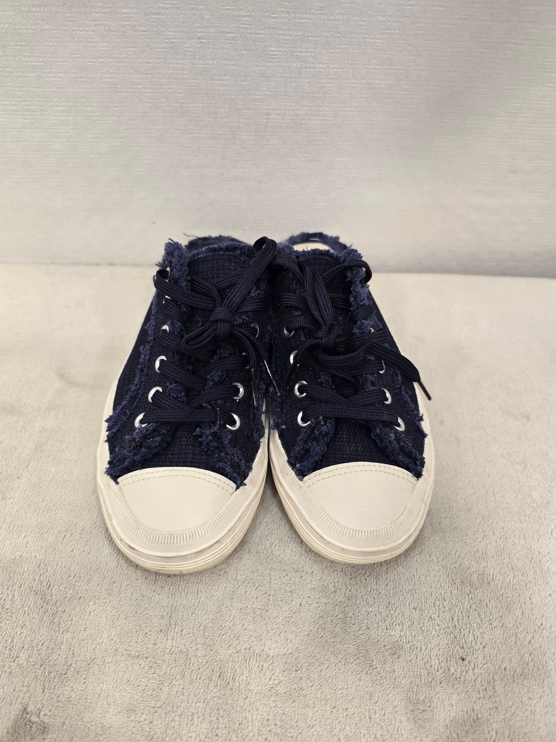 자라 네이비 뮬 스니커즈 245mm 상품이미지2