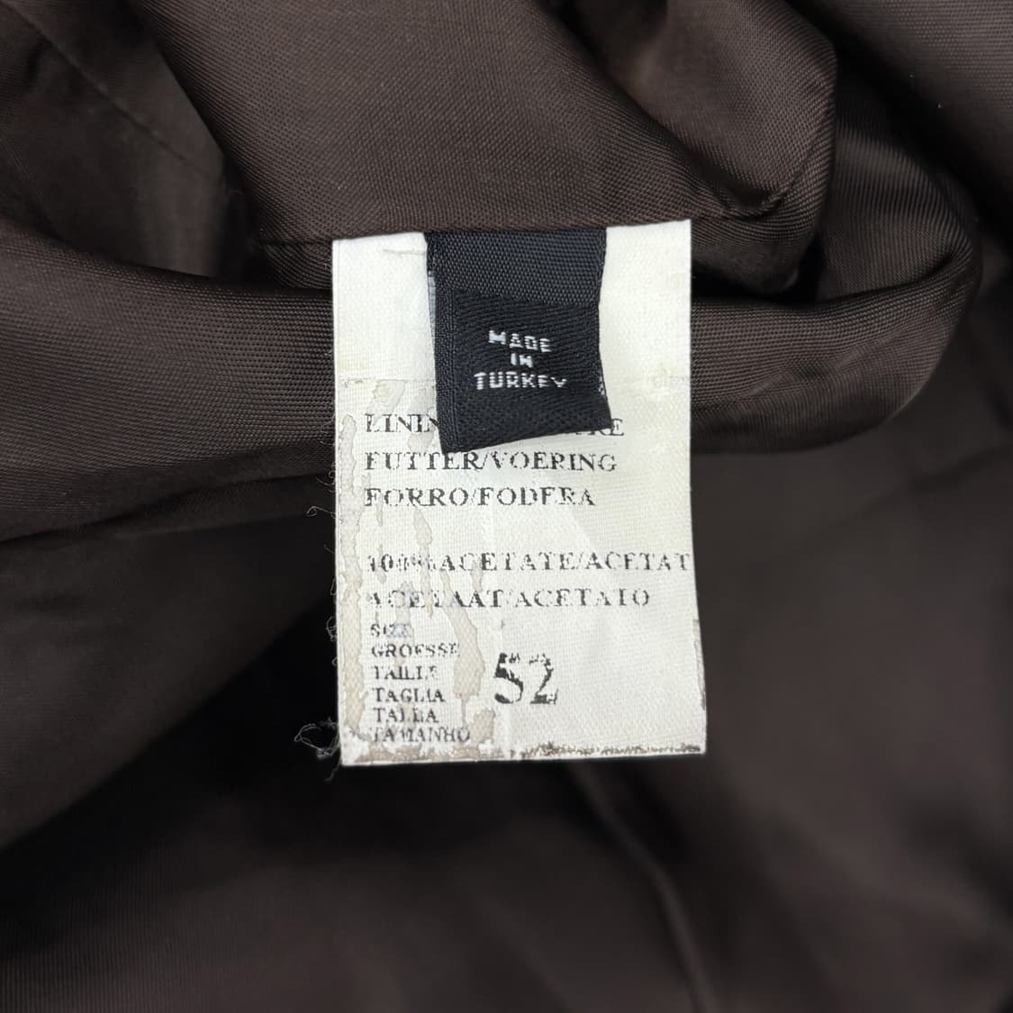 아르마니 꼴레지오니 레더 블레이저 상품이미지7