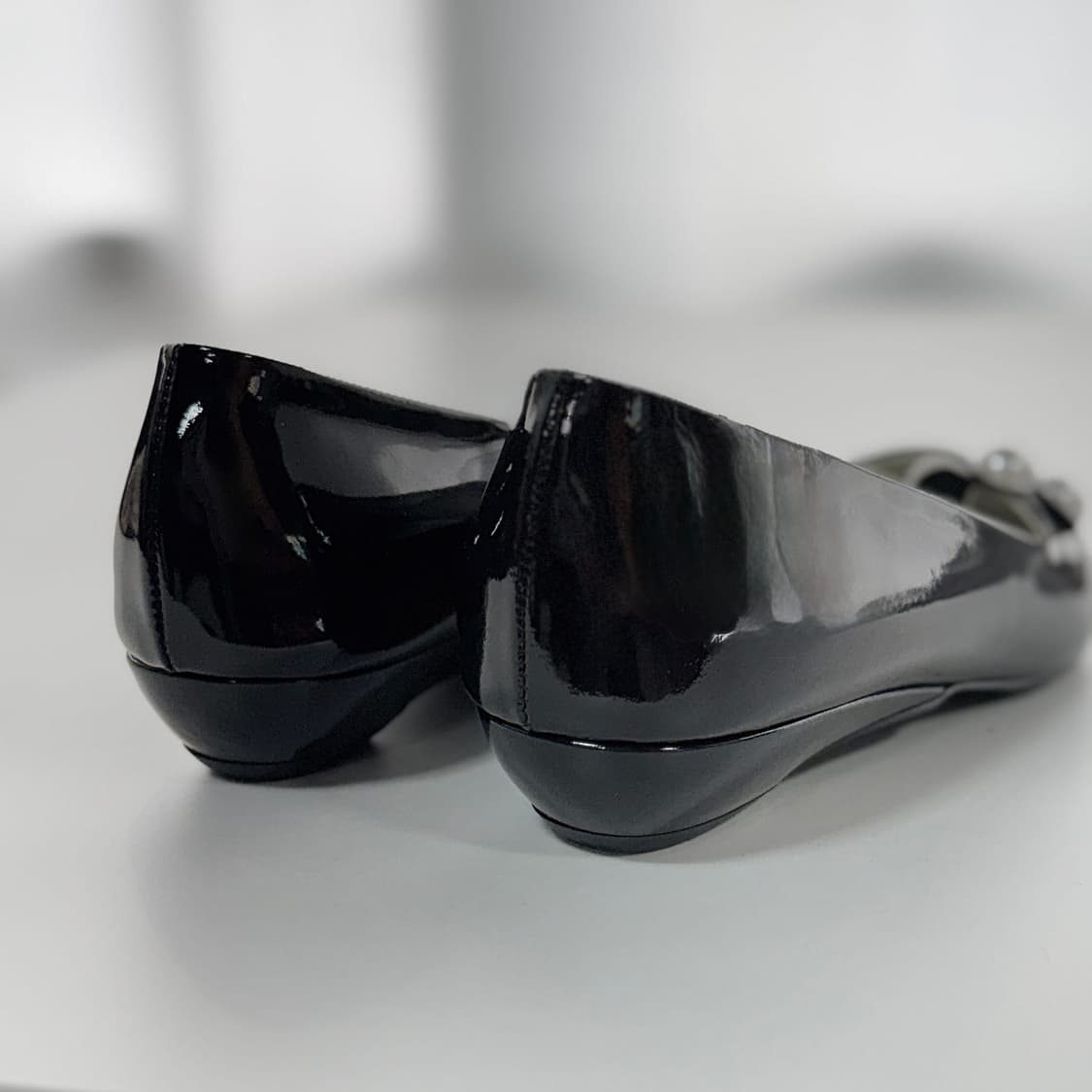 마인 진주 포인트 플랫 슈즈 240 상품이미지5