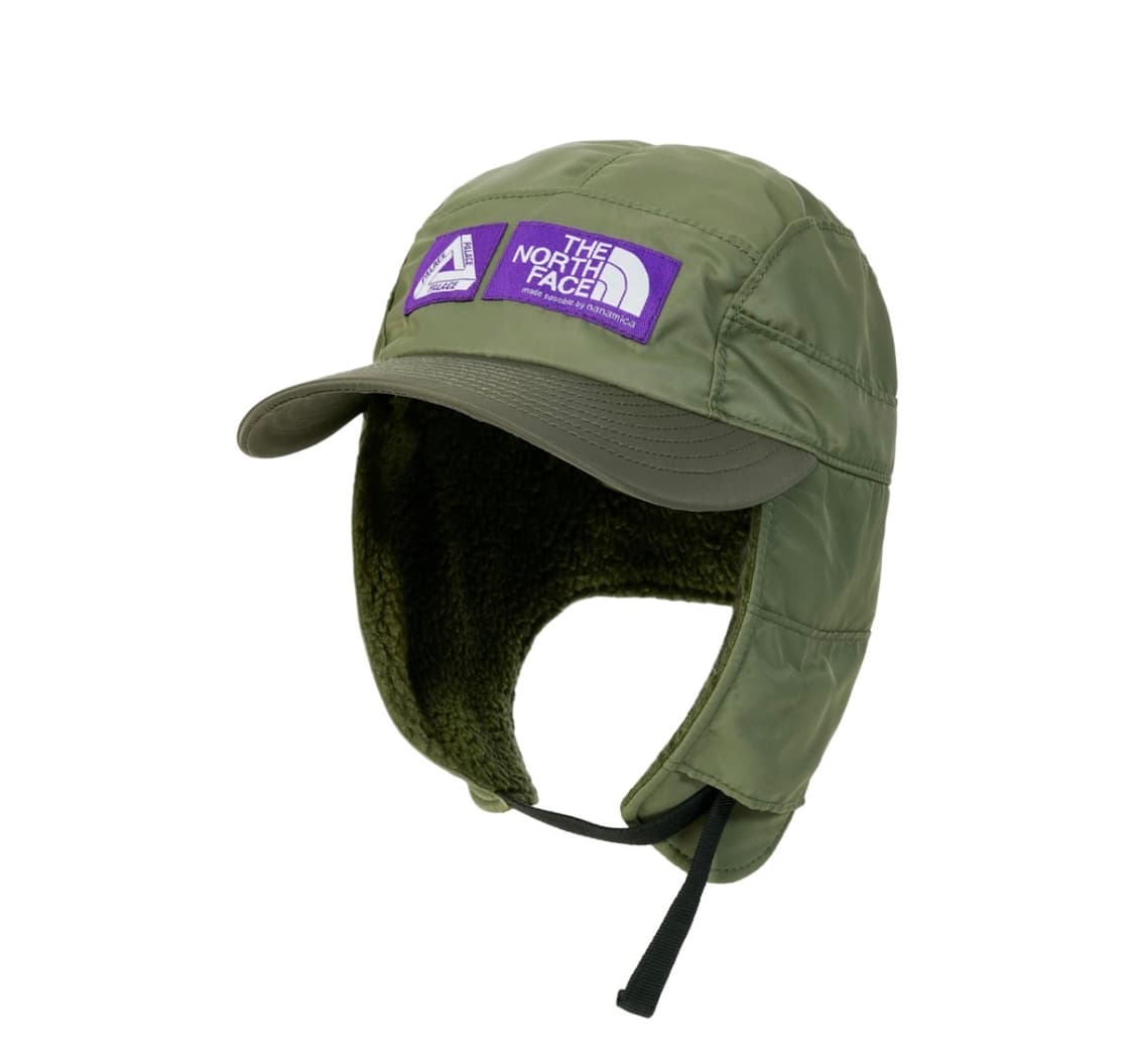 팔라스 x 노스페이스 퍼플라벨 윈드스토퍼 필드 햇 세이지 그린 - 25F 상품이미지1