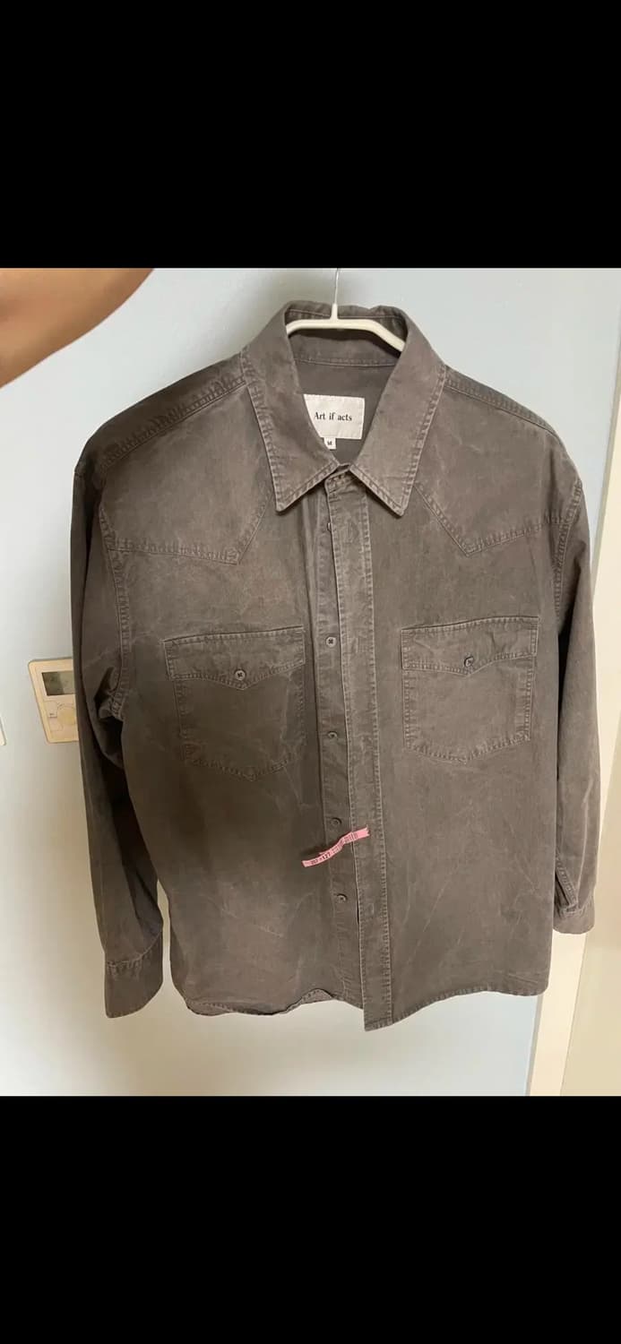 [M] 아트이프액츠 워시드 웨스턴 셔츠 상품이미지2