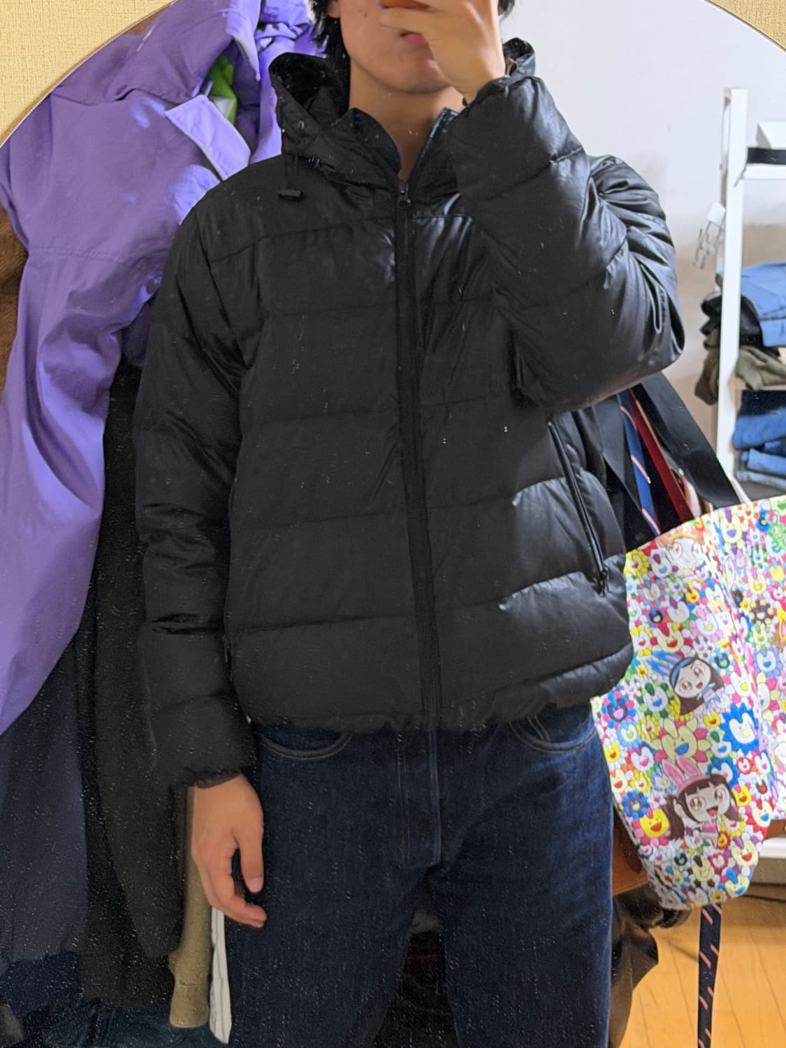 BEAMS 빔즈 덕다운 숏패딩 상품이미지2