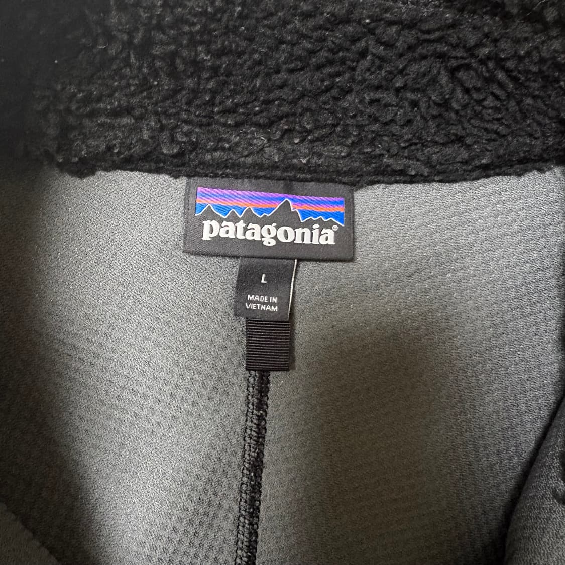 파타고니아 클래식 레트로X 자켓 블랙 L 상품이미지5