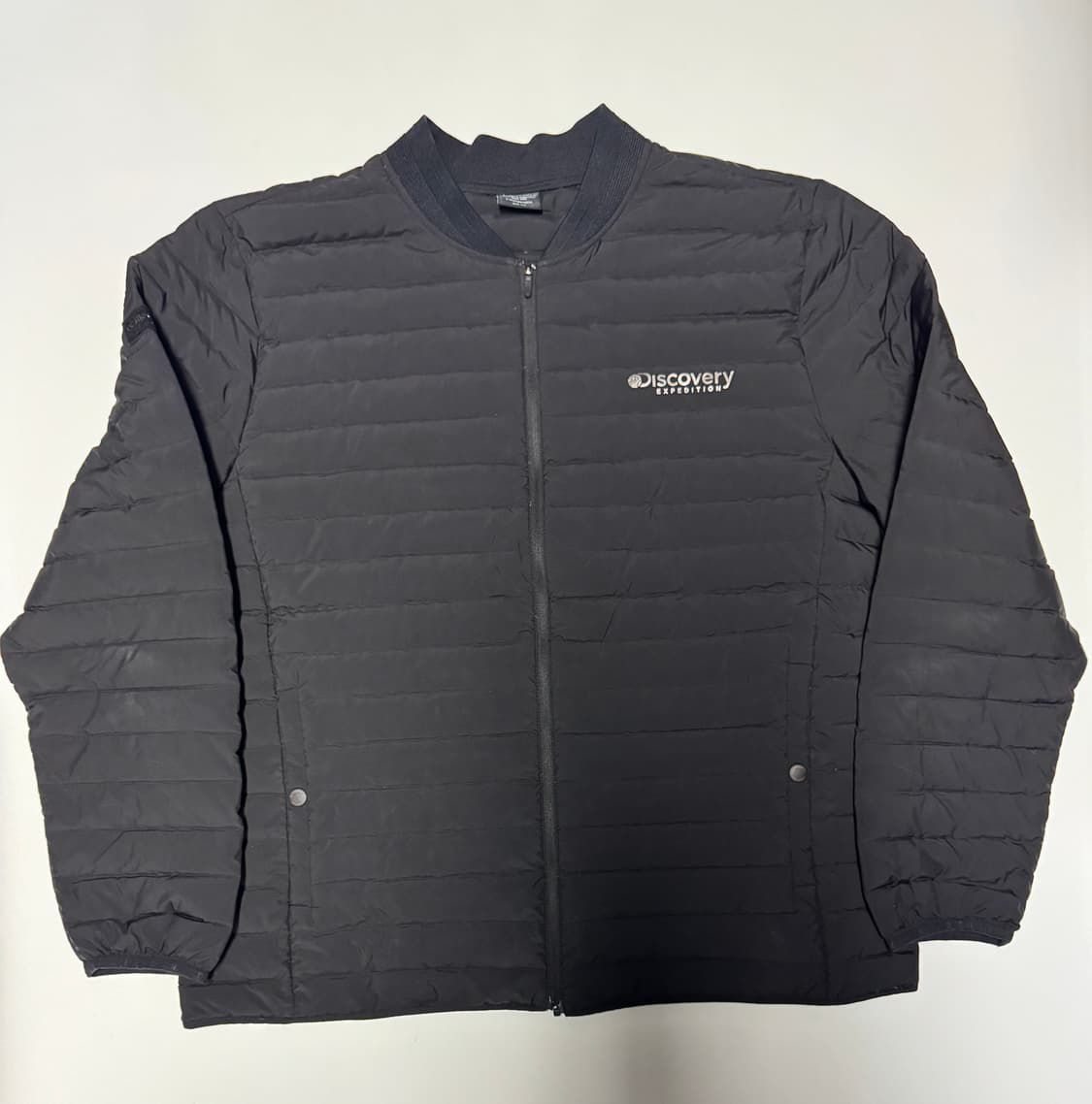 디스커버리 구스다운 경량 패딩 자켓 2XL 블랙 상품이미지1