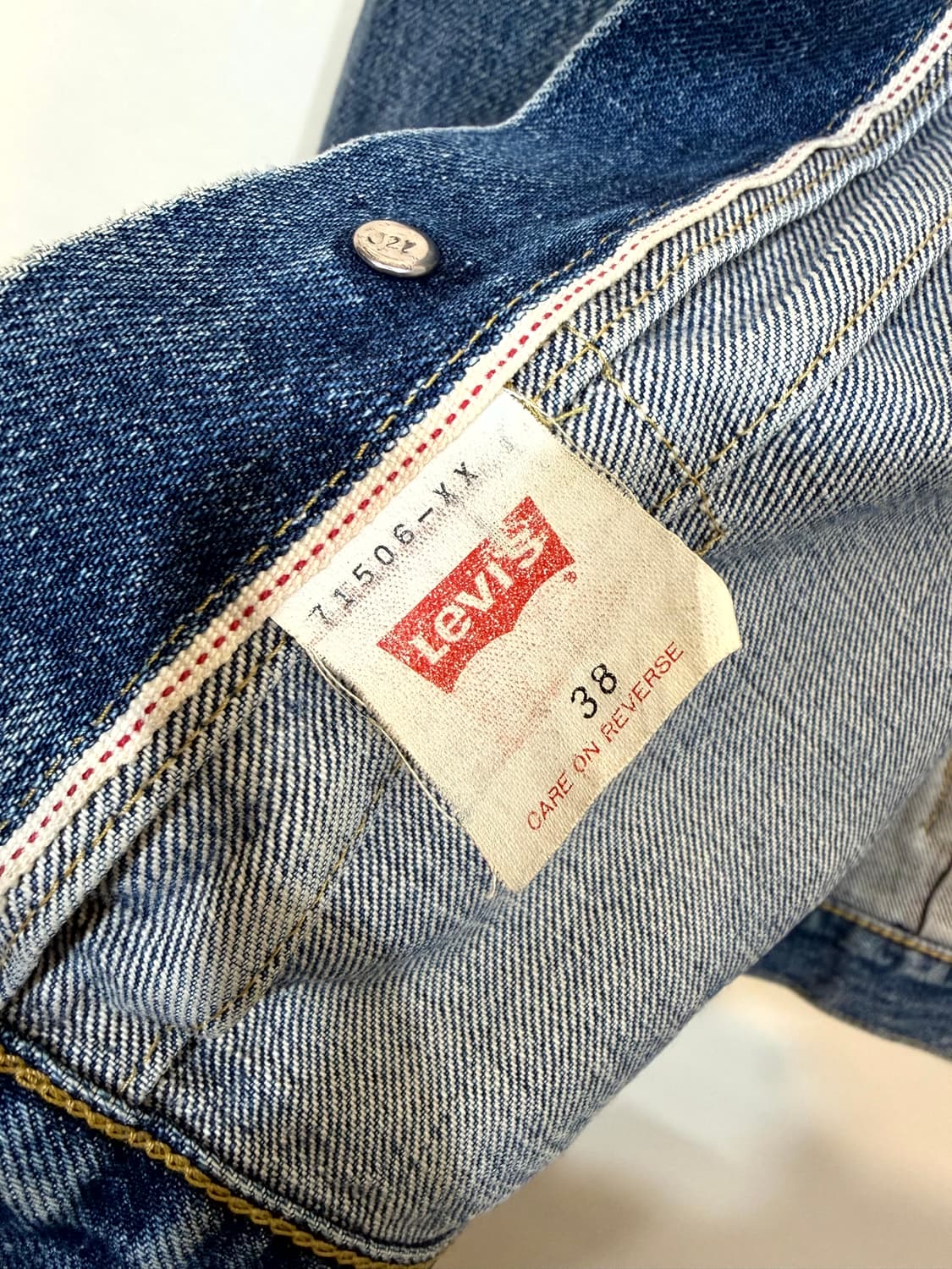 LVC 71506-xx 506 데님 재킷1st(Made In Japan) 상품이미지8