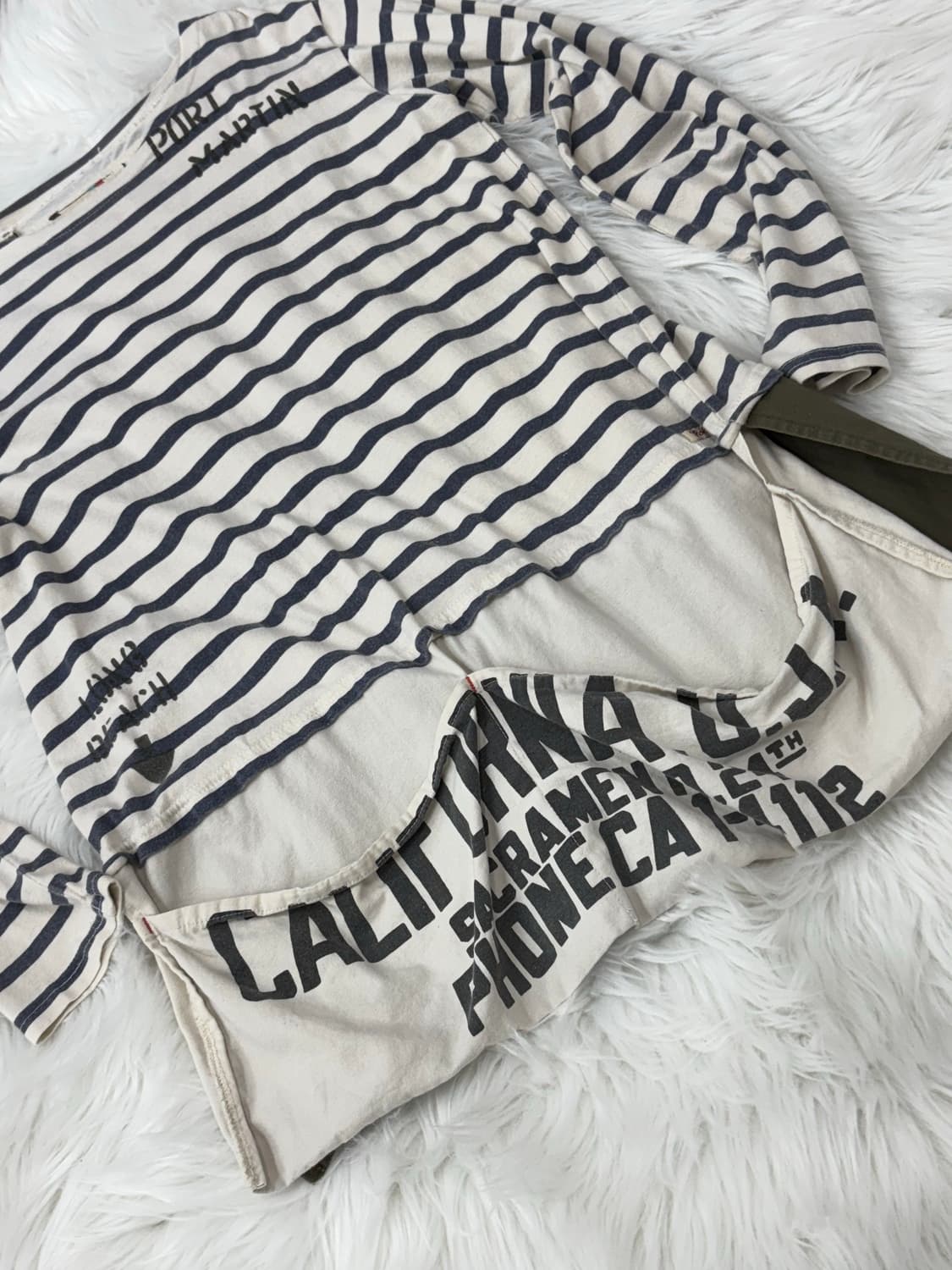 striped pocket long sleeve 상품이미지4