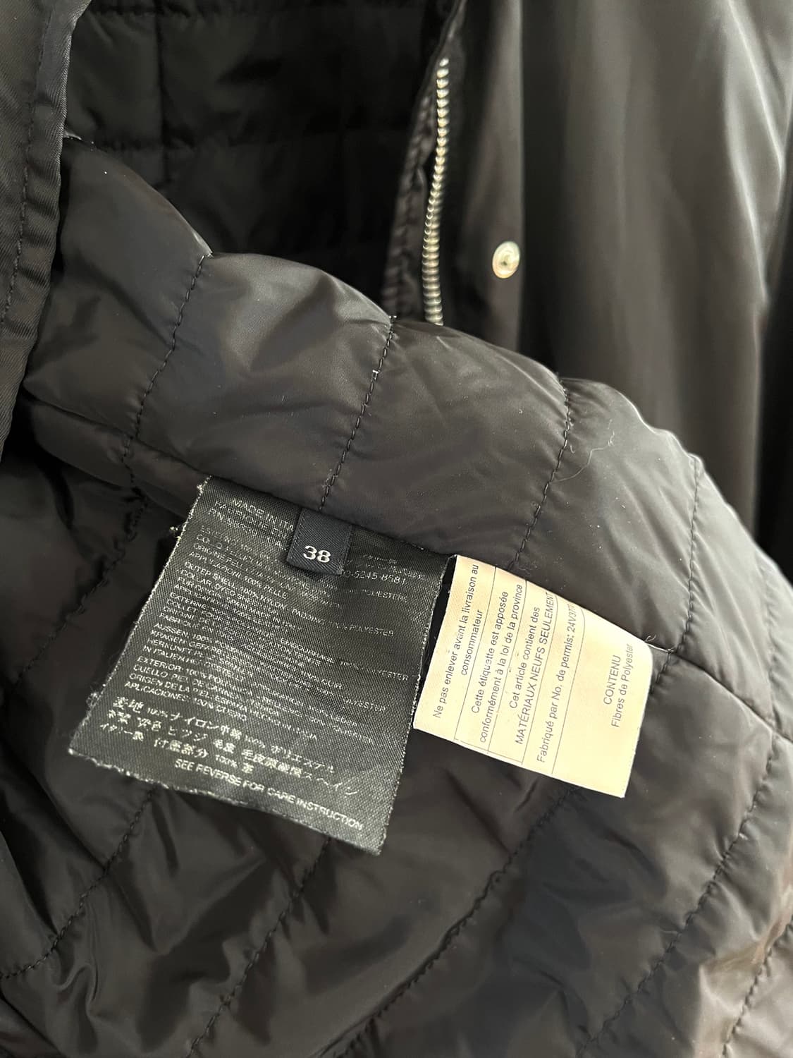 프라다 1999AW 아카이브 폭스퍼 포코노 코트 상품이미지9