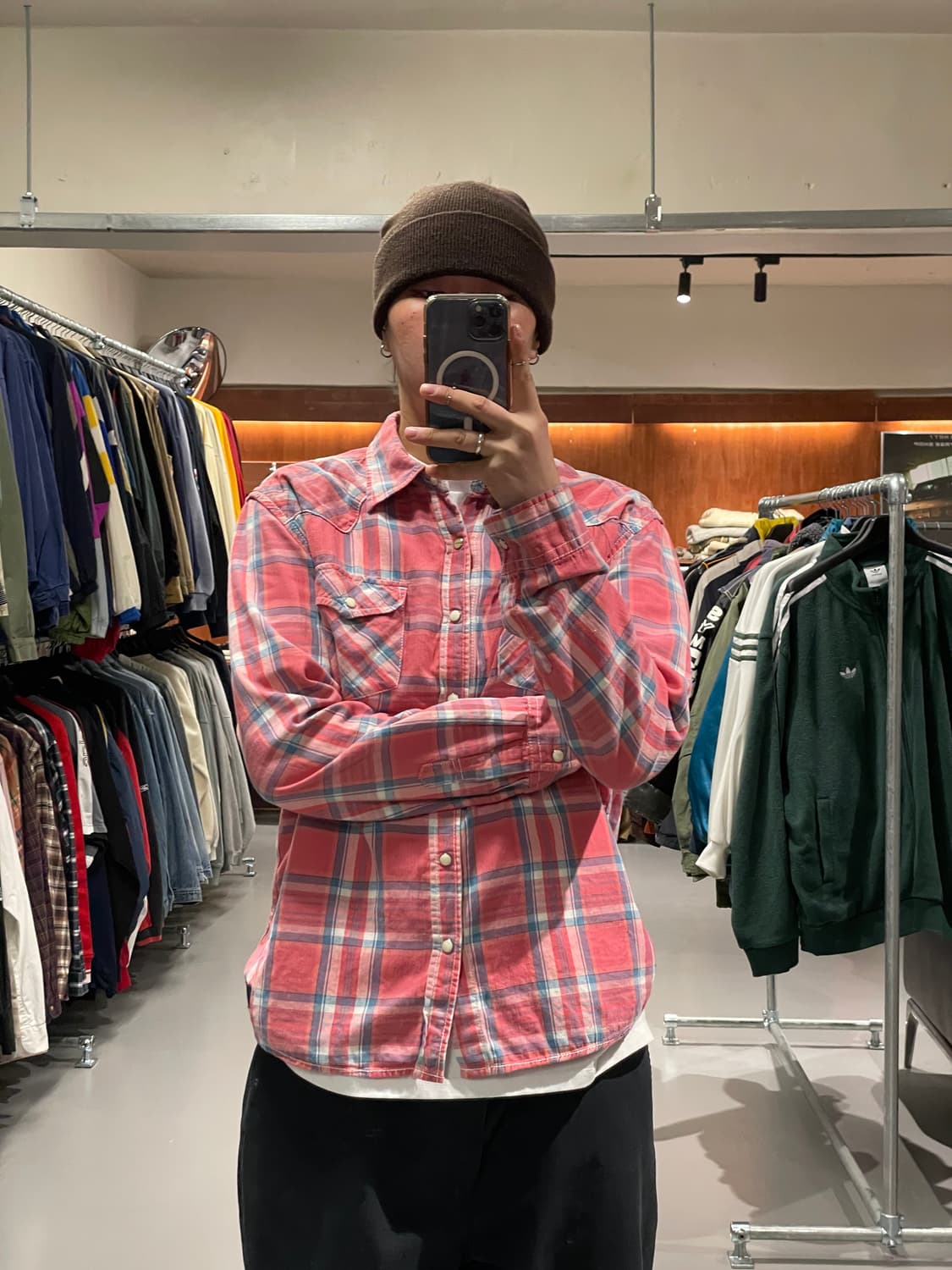 디키즈 체크 웨스턴 셔츠   상품이미지2